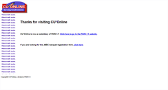 Desktop Screenshot of cuonline.com