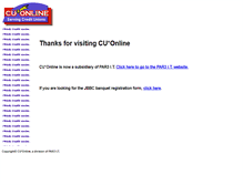 Tablet Screenshot of cuonline.com